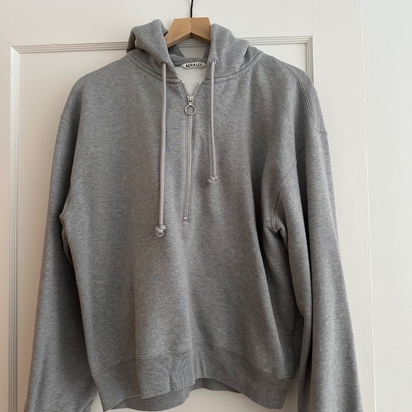 Auralee High Count Heavy Sweat Pullover - Picture 2 of 3